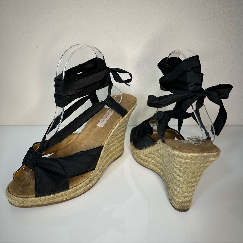 Xhilaration Espadrille Tie-Up Wedges - Picture 7 of 11